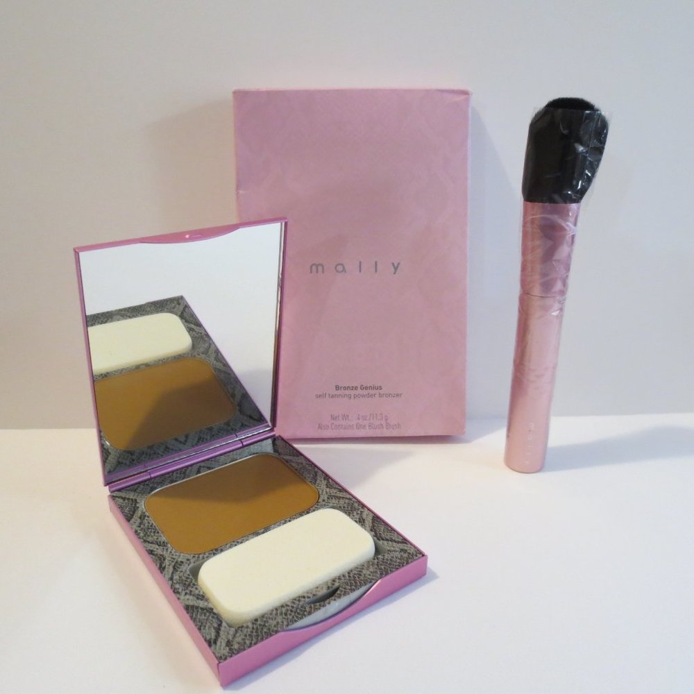 MALLY BRONZE GENIUS SELF TANNING POWDER BRONZER - TAN